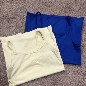 No Boundaries Vibrant Blue Tank Top